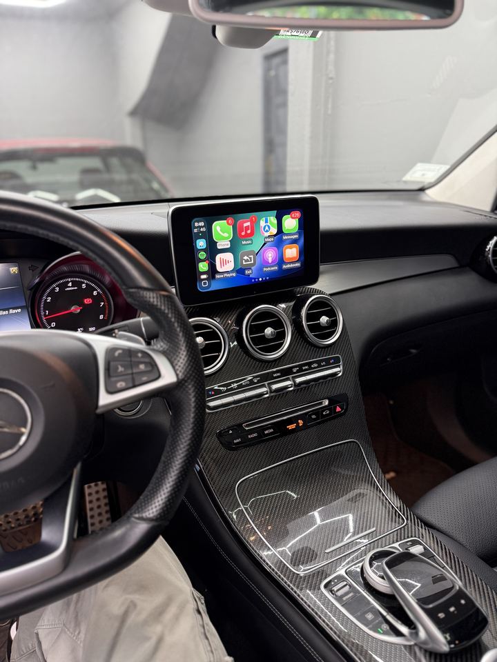 CarPlay instalado en Mercedes-Benz GLC