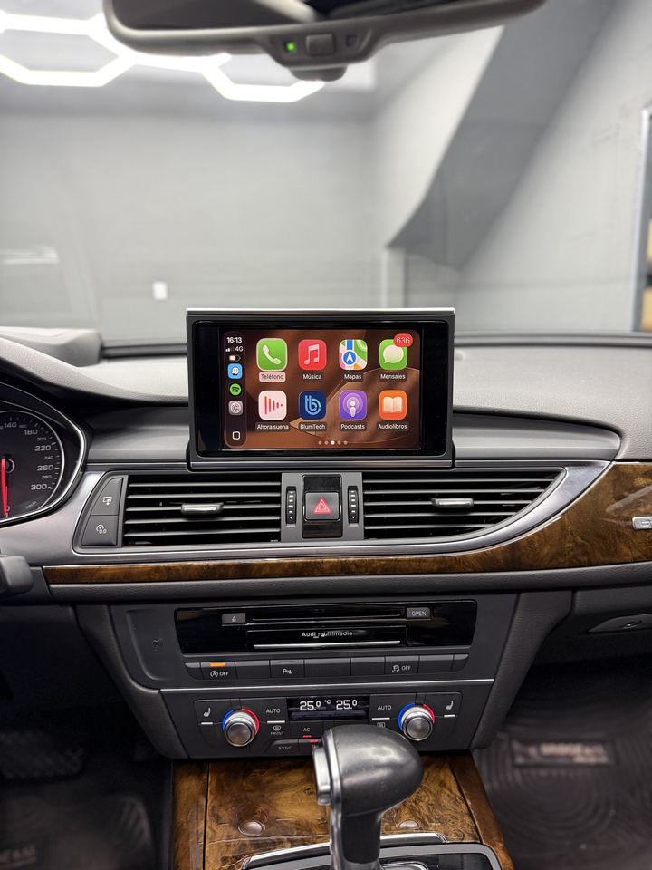 CarPlay instalado en Audi A6