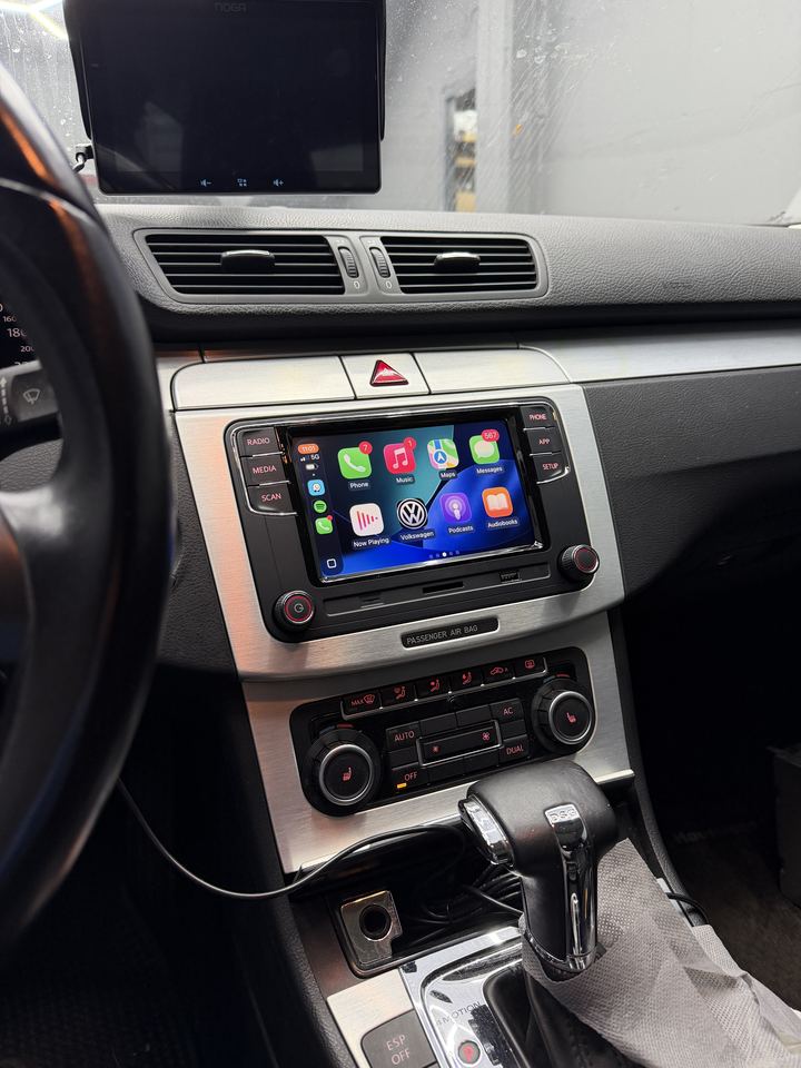 CarPlay instalado en Volkswagen Passat