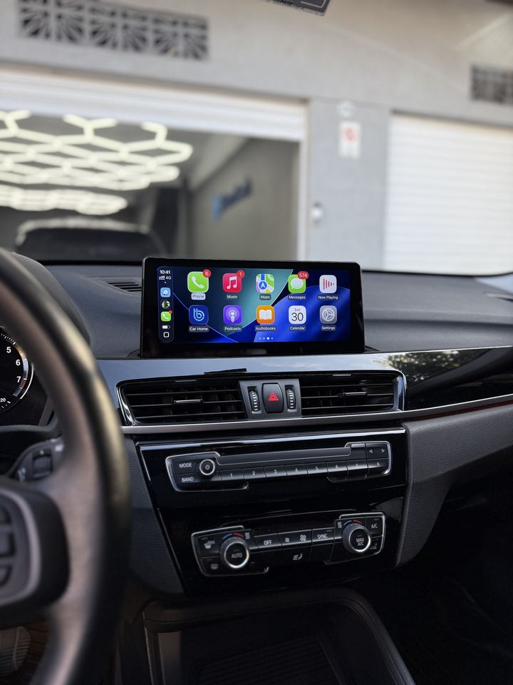 CarPlay instalado en BMW X1