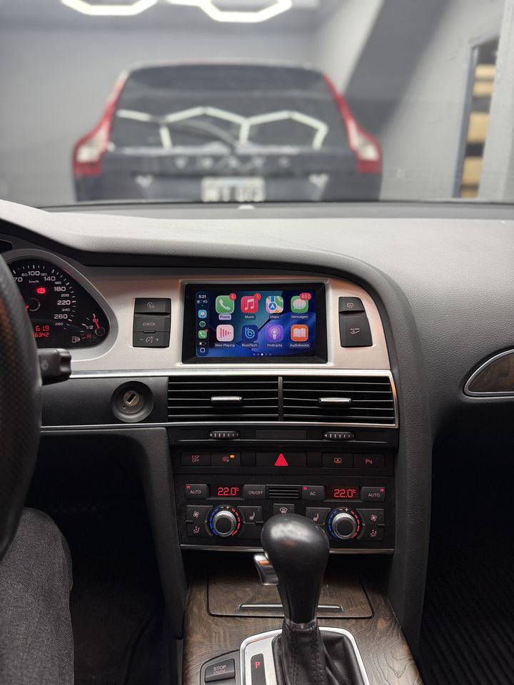 CarPlay instalado en Audi A6