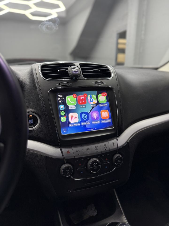 CarPlay instalado en Dodge Journey
